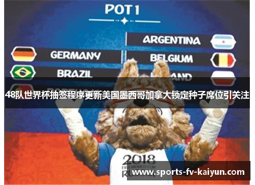 48队世界杯抽签程序更新美国墨西哥加拿大锁定种子席位引关注